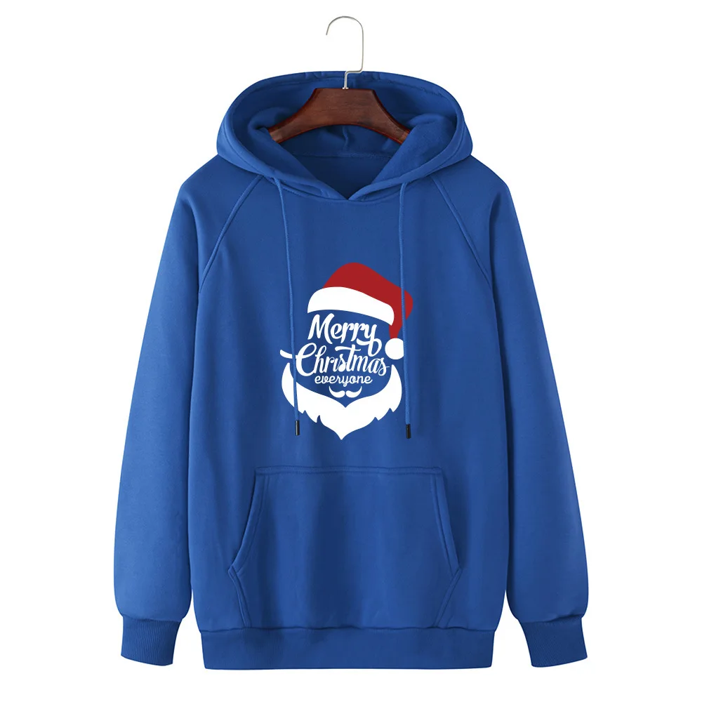 

FOJAGANTO Men Hooded Hoodies Autumn Men's Fashion Santa Claus Printing Hoodies Casual Hoodies Sweatshirts Male Clothing