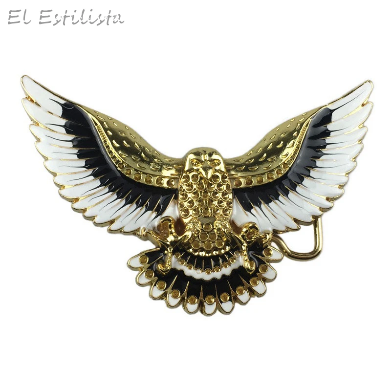 Модная мужская пряжка для ремня с 3D орлом животными хорошее качество летающим