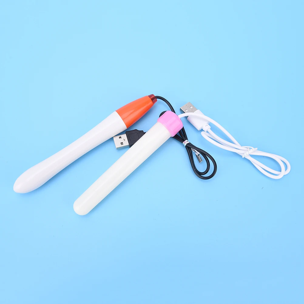 46 Degrees Celsius Thermostat USB Heating Rod For Male Masturbator Cup Sex Toys Men Heated Bar Stick Pussy Vagina Warmer | Красота и