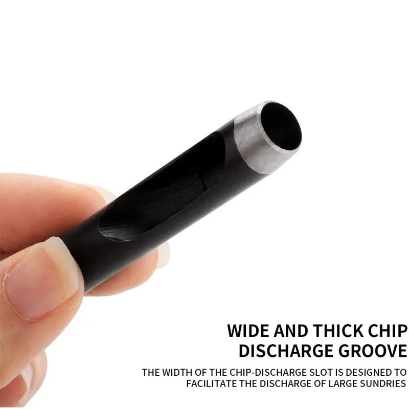 Набор круглых перфораторов для кожевенного ремесла (1-10 мм) 10 шт. | Дом и сад