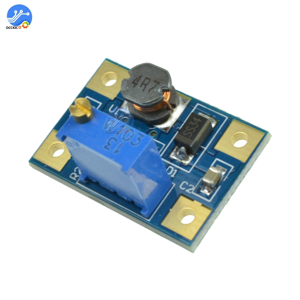DC-DC SX1308 повышающий Регулируемый силовой модуль повышающий преобразователь 2-24 В до 2-28 в 2A повышающий для DIY Kit