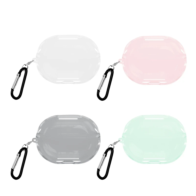 Прозрачная Беспроводная зарядка наушников с откидной крышкой для Huawei- Freebuds Pro