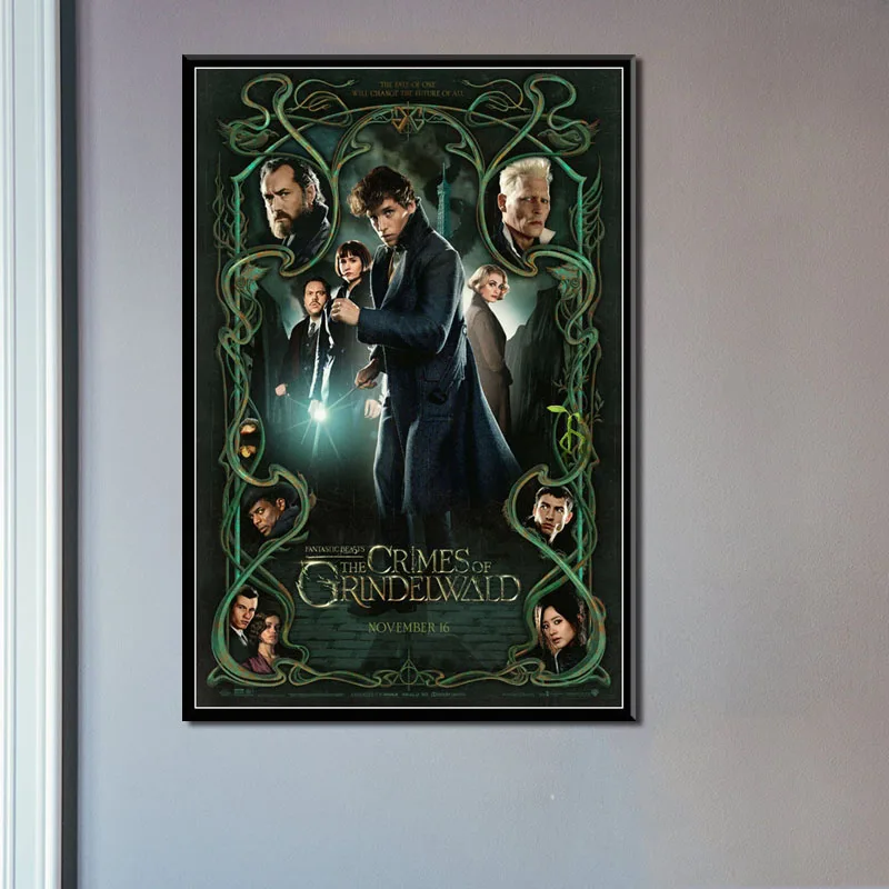 Фантастические животные Горячие фильмы серия художественная живопись Шелковый