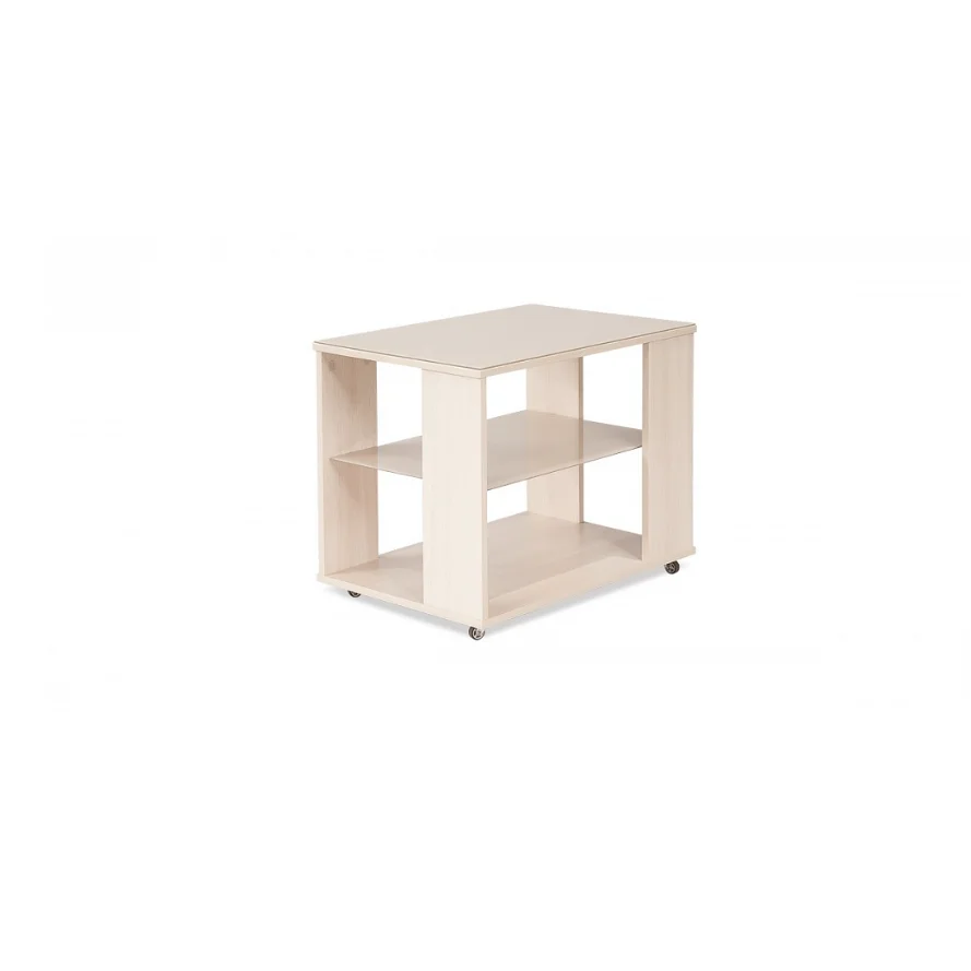 Стол Дуэт журнальный Delicatex цвет дуб каньен прикатной | Мебель