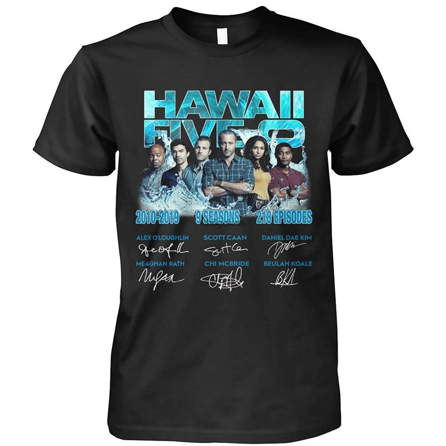 Футболка унисекс из фильма Гаваи пять 0 с надписью подписано фильм 9 218 | Мужская