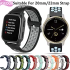 Силиконовый ремешок для смарт-часов, спортивный браслет для Garmin Forerunner 245M645745Vivoactive 34CAME SQMove 3 EasyFit