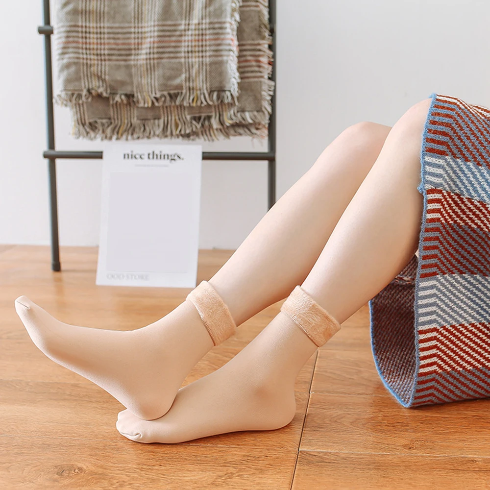 Повседневные однотонные носки женские короткие дышащие нейлоновые плюс
