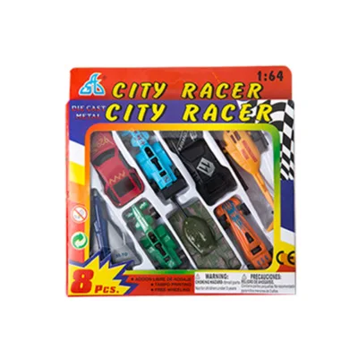 8pcs 50 шт./компл. 1: 64 автомобиля игрушки набор инерции, брелок для автомобильных ключей, модель игрушка набор Малый рампа автомобиля мини модели игрушки с дистанционным управлением для мальчиков Игрушки для детей - Цвет: 8pcs