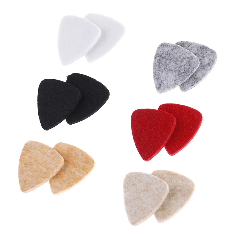 2 шт./лот укулеле мягкие войлочные медиаторы Plectrum персонализированные аксессуары