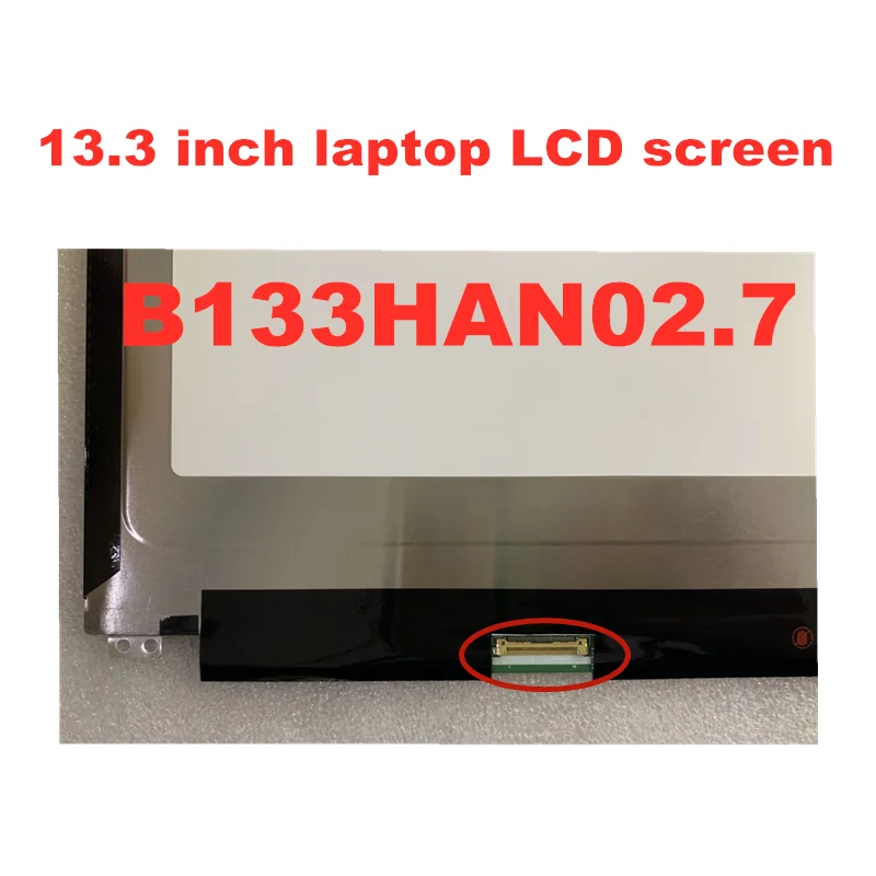 4 3-дюймовый IPS ЖК-экран B133HAN02.1 B133HAN02.7 edp 13 3*1920 30pin |