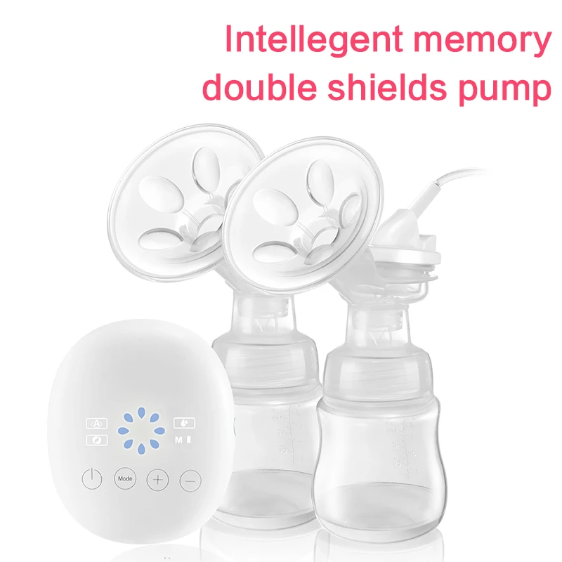Электрический бесшумный молокоотсос С Двусторонним Всасыванием