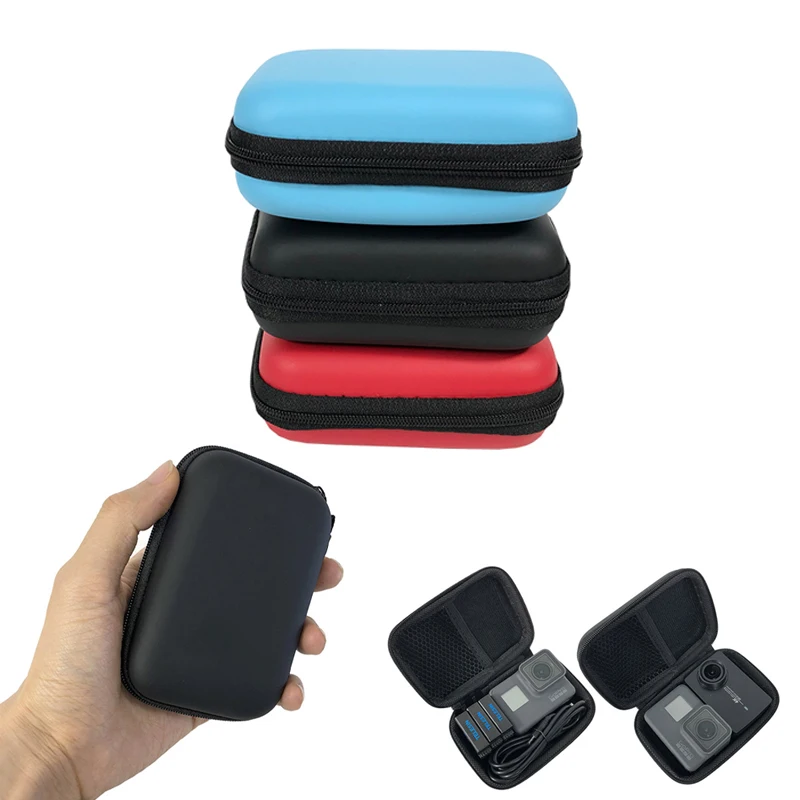 

Mini Bag Portable Shockproof Storage Box Compact Waterproof Case For Gopro Hero 9 8 7 6 5 4 SJCAM Yi 4K MIJIA Action Camera