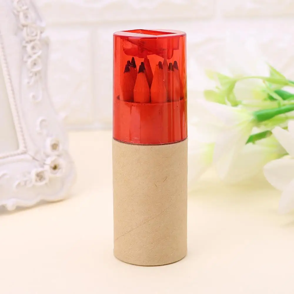 12 шт. деревянные карандаши для рисования цветов|Цветные Карандаши| |