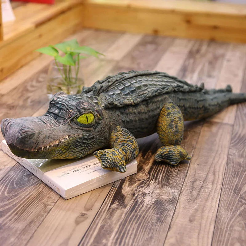 

Simulation Crocodile Plush Toy Stuffed Animals Doll Kids Toys Room Sofa Decor Soft Cartoon Animals Plush Pillow for Kids Friend
