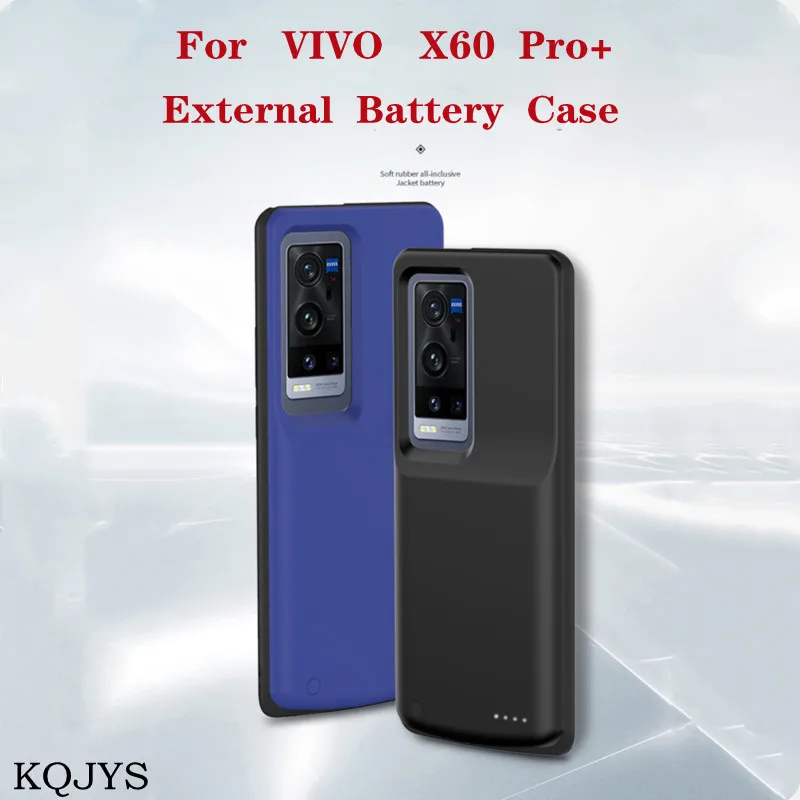 

KQJYS 6800mAh Battery Case for VIVO X60 Pro+ External Power Bank Smart Charging Cover for VIVO X60 Pro+ Battery Charger Case