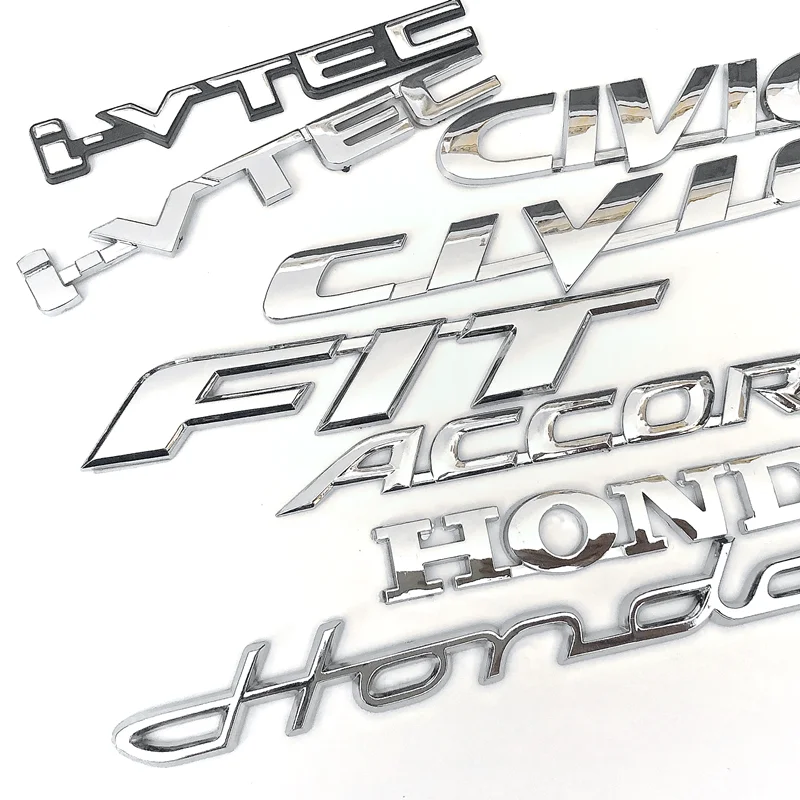 3D ABS Автомобильный задний бампер багажник письмо эмблема наклейка значок