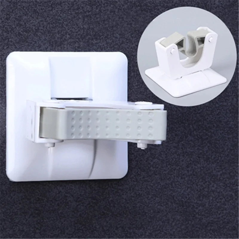 Настенный держатель-органайзер для швабры 1 шт. вешалка щетки метлы стеллаж