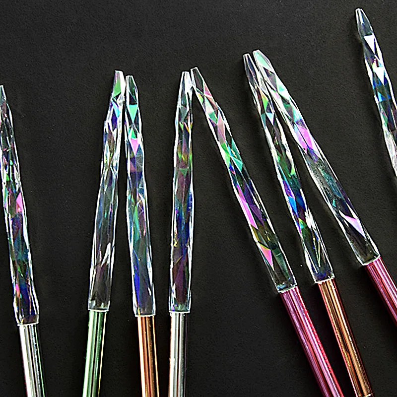 1 шт. Новинка Алмазная гелевая ручка прозрачная кристальная Высокое качество