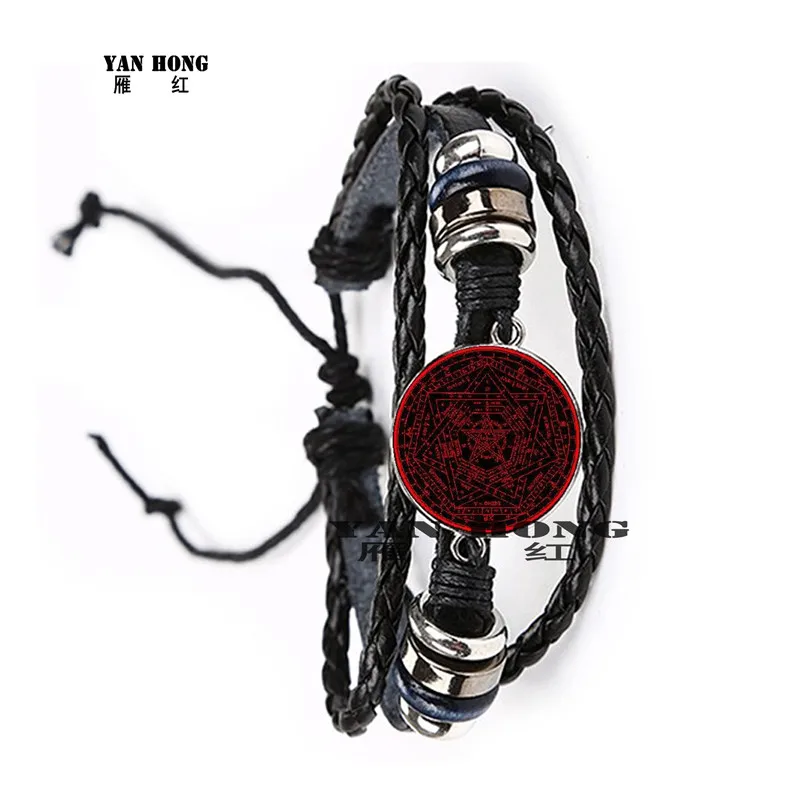 Кожаный браслет 2020 пятиконечная звезда богиня земля Коул время драгоценного