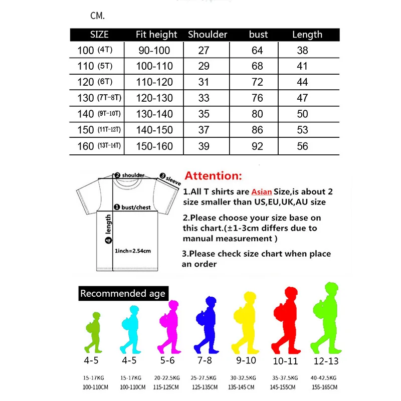 

2021 Summer Hot Anime Attack On Titan Graphic T Shirts Boys Kawaii Cotton Tops Titans Attack Graphic Tees Levi Harajuku 4-14 Y