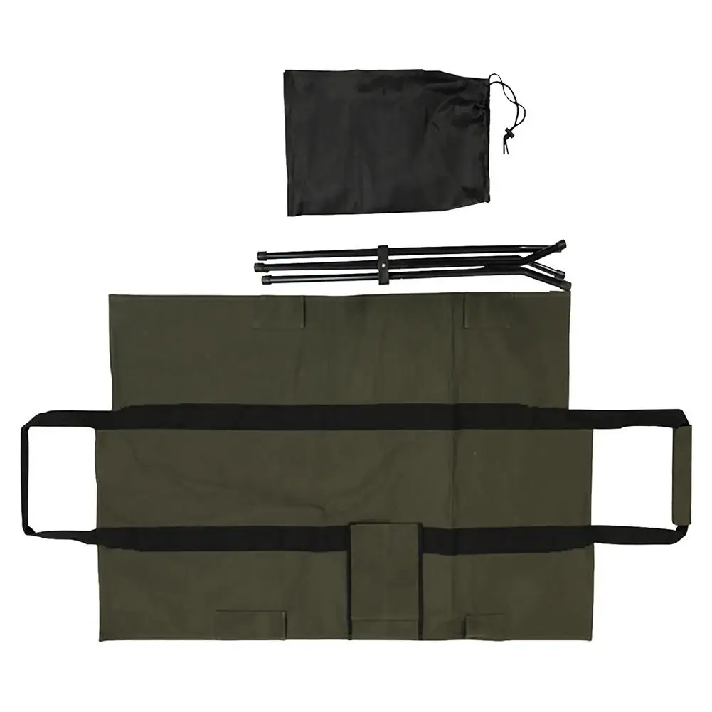

Fireplace Log Holder Rack Portable Hard-wearing Waxed Canvas Log Carrier With Collapsible Rack And Storage Bag For Outdoor Bonf