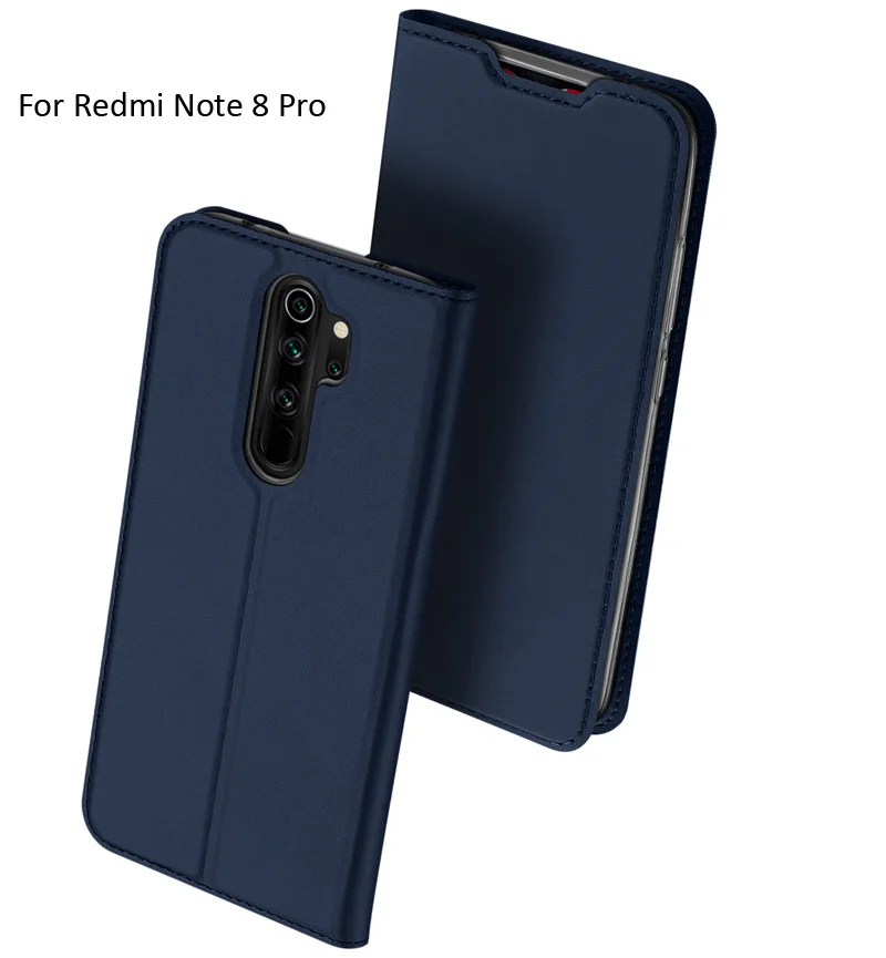 DUX DUCIS чехол для Xiaomi Redmi Note 8 Pro 8T 8A Книга Флип кожаный бумажник чехол