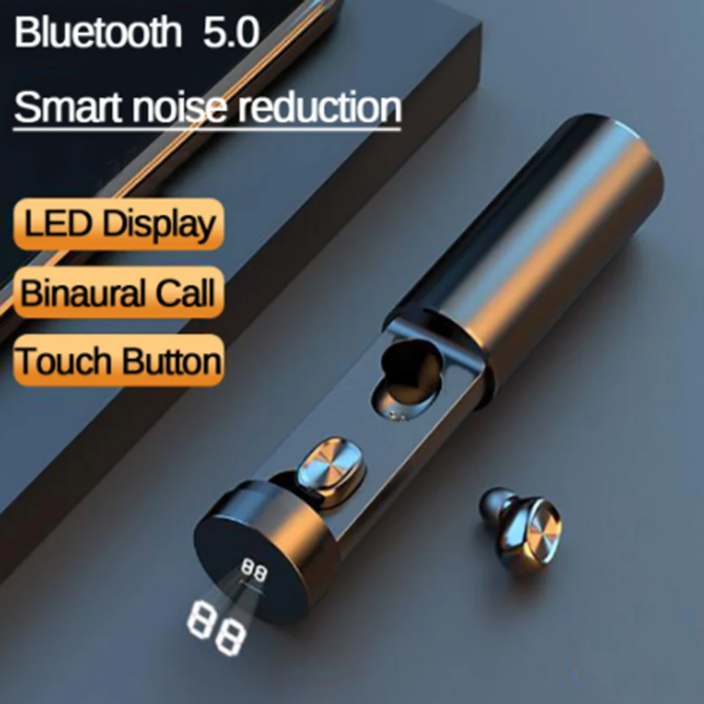 B9 наушники Tws Беспроводной Bluetooth 5 0 8D Hi-Fi стерео Бас Headest с светодиодный Дисплей