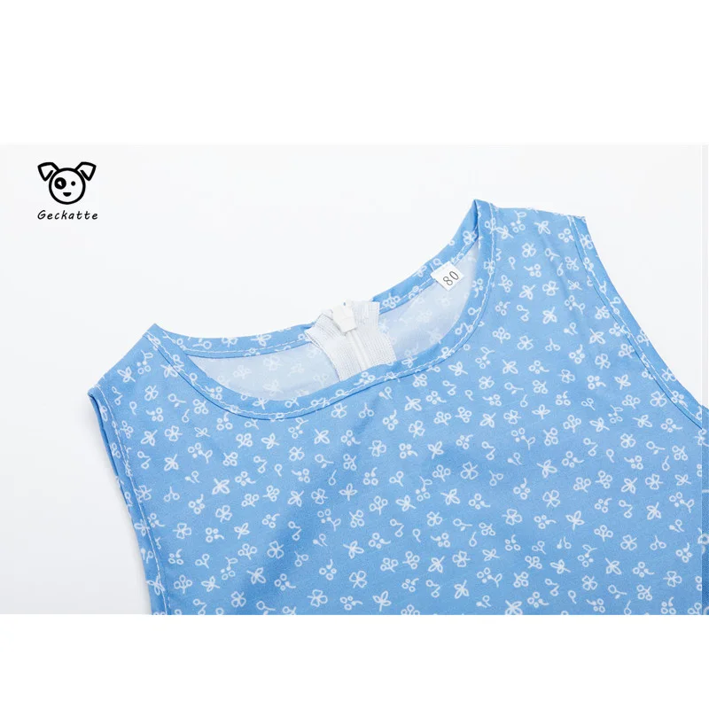 Geckatte/Новые Детские платья для девочек летнее платье одежда маленьких принцессы с