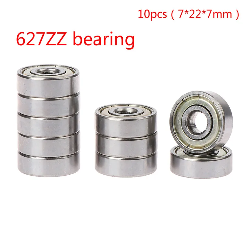 

10pcs Deep Groove Spherical Carbon Steel Miniature Bearings 629ZZ
