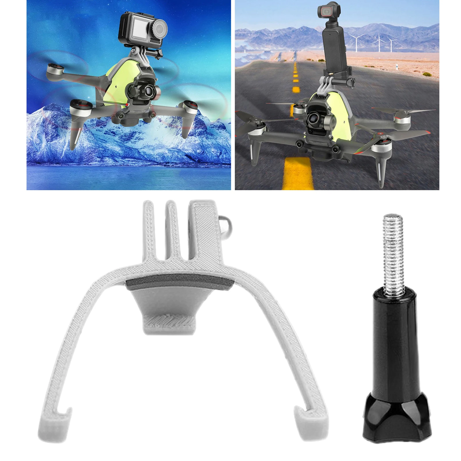 

1Set Action Camera Expansion Parts for DJI Drone 1/4 Inch Adapter