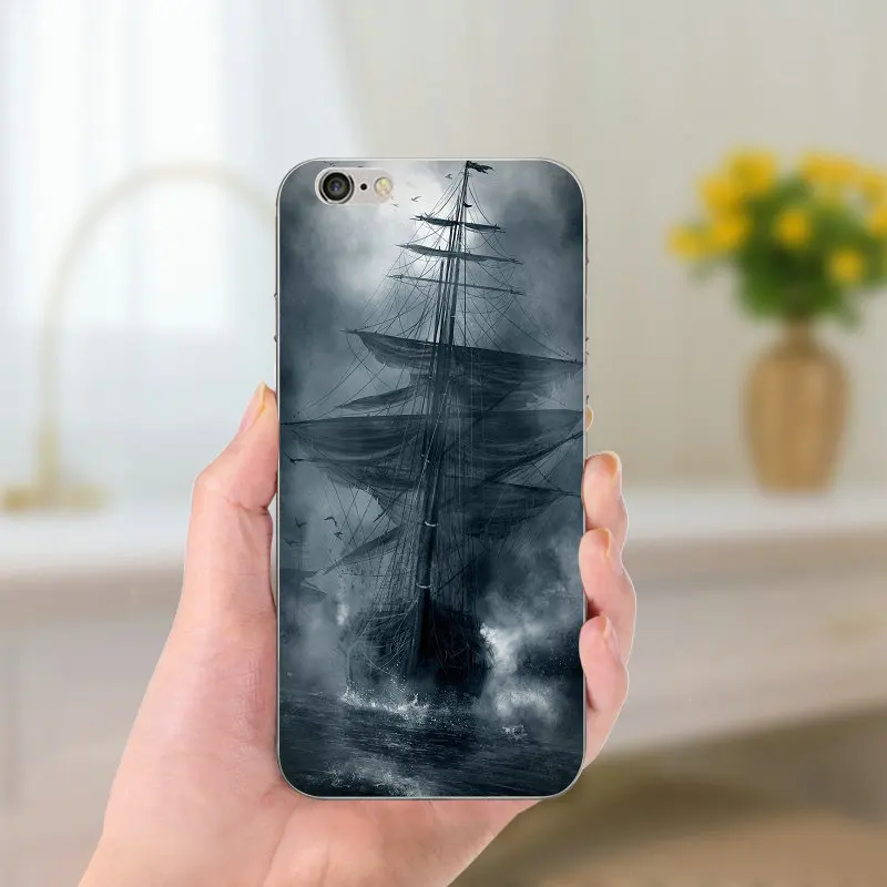 Мягкие силиконовые чехлы из ТПУ для телефонов iPhone 4 4S 5 5C SE 5S 6 6S 7 8 Plus X XR XS Max сумки