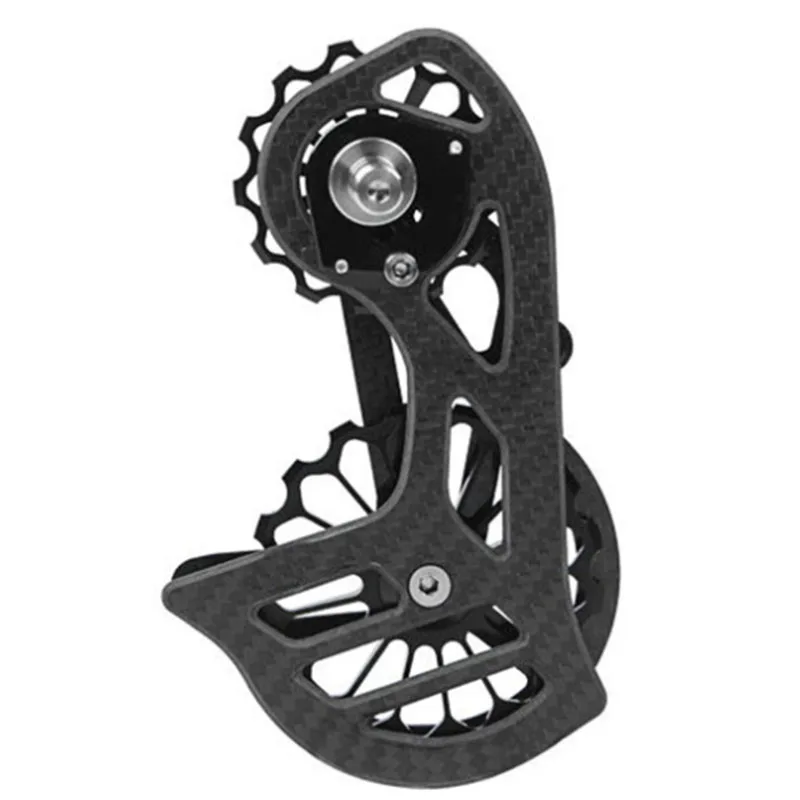 

Road Bike Carbon Fiber Ceramic Bearing Guide Wheel R7000 Big Chicken Leg Rear Derailleur Guide Wheel, Without Logo