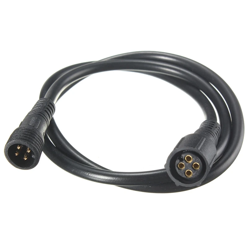 1 шт. 4Pin RGB led светильник удлинитель разъем мужской и женский водонепроницаемый IP67