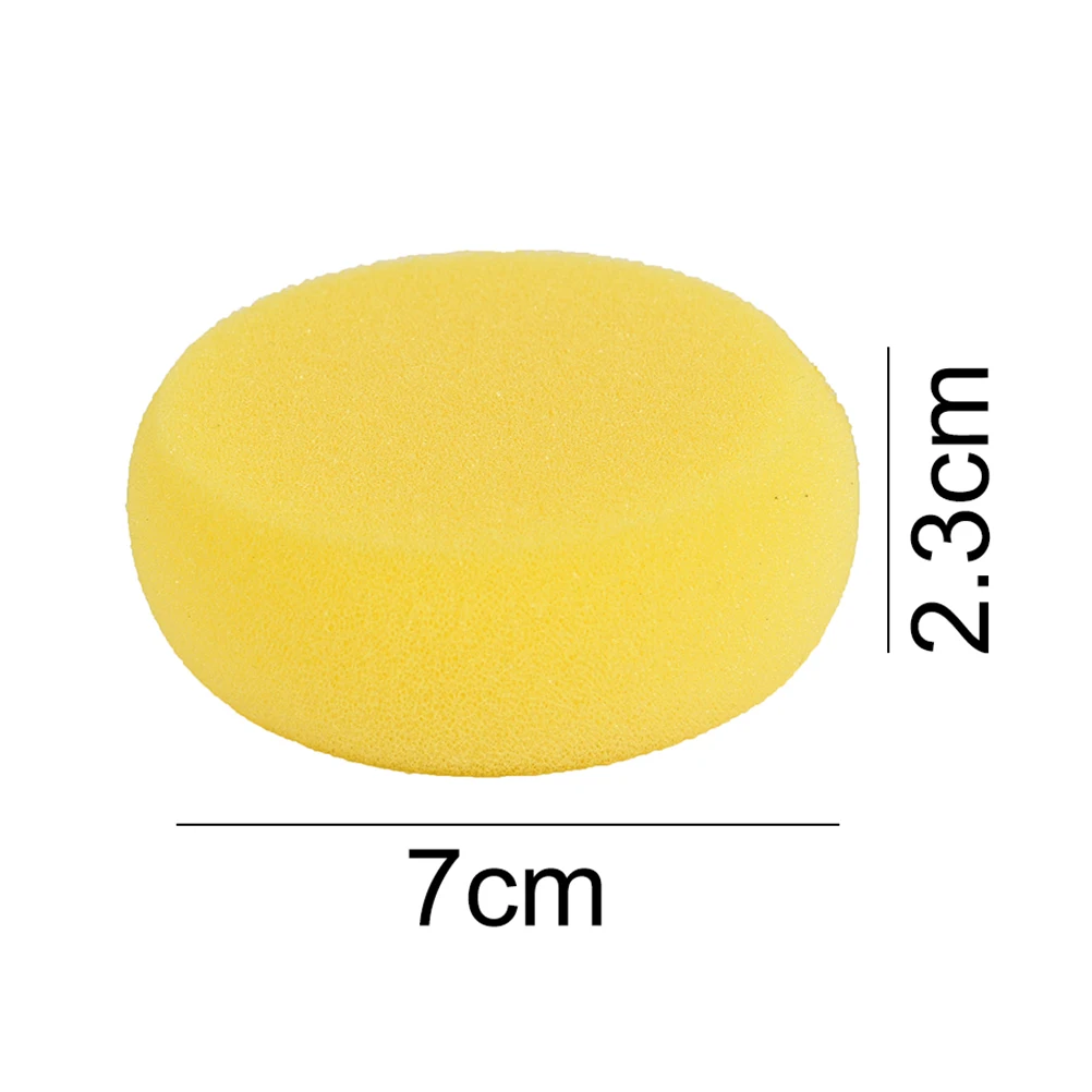 

HOT 5pcs/lot Round Painting Sponge For Art Drawing Craft Clay Pottery Sculpture Cleaning Tool Painting Graffiti Sponge For Kids