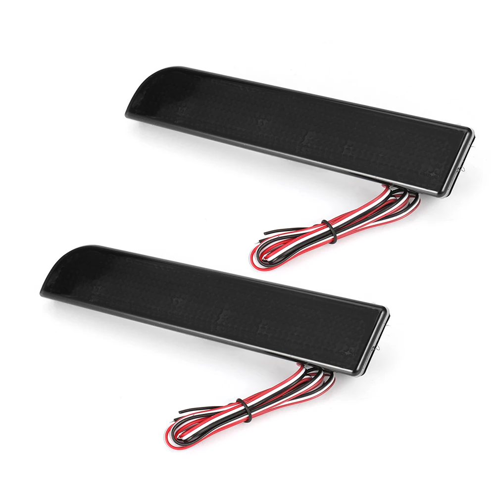 2 шт. задний светодиодный стоп сигнал светильник LED DRL Стоп фонарь для Защитные