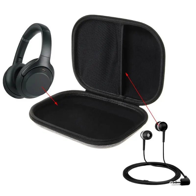 Портативный жесткий чехол для переноски складная сумка хранения AKG y50 JVC