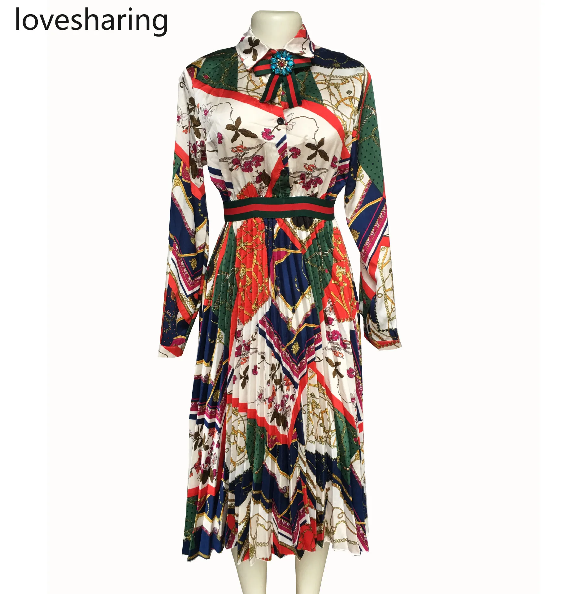 Атласная Печать пресс-складка элегантный Африканский мода рубашка воротник и