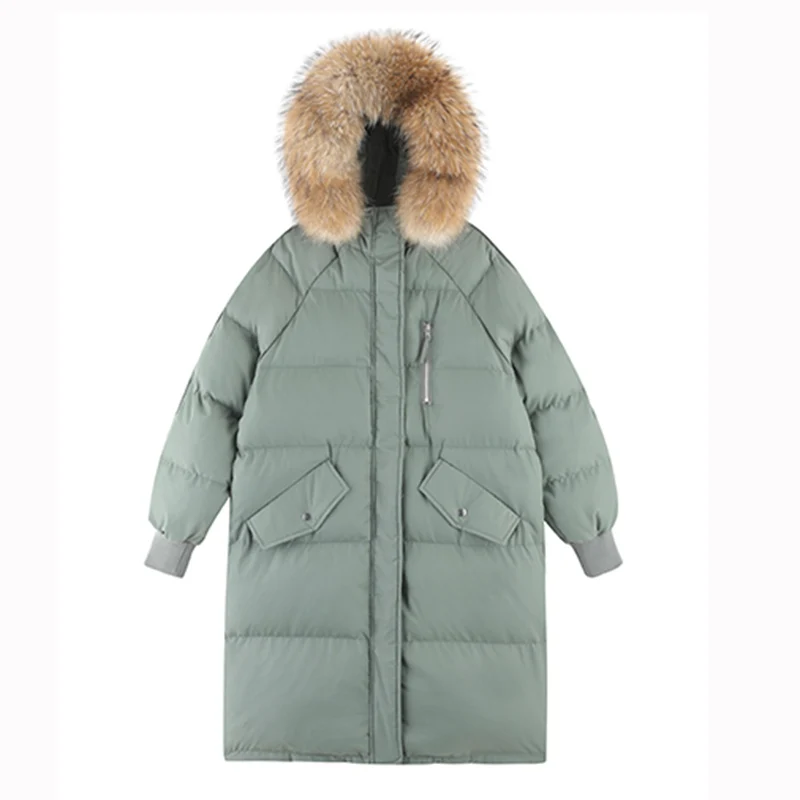 Parka Autumn Winter Jacket Women Clothes Vintage Warm Coat Female Women's Down Cotton Jacket Warm Thick Long Parkas Oversized