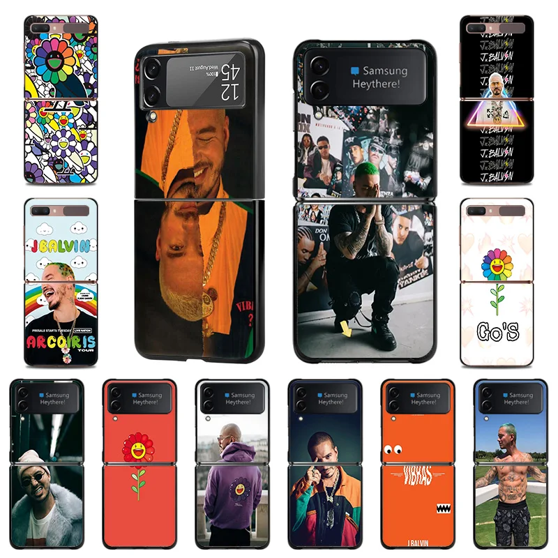 

Чехол для Samsung Galaxy Z Flip Flip3 5G J Balvin роскошный высококачественный черный чехол для телефона жесткий чехол Fundas Coque Capa