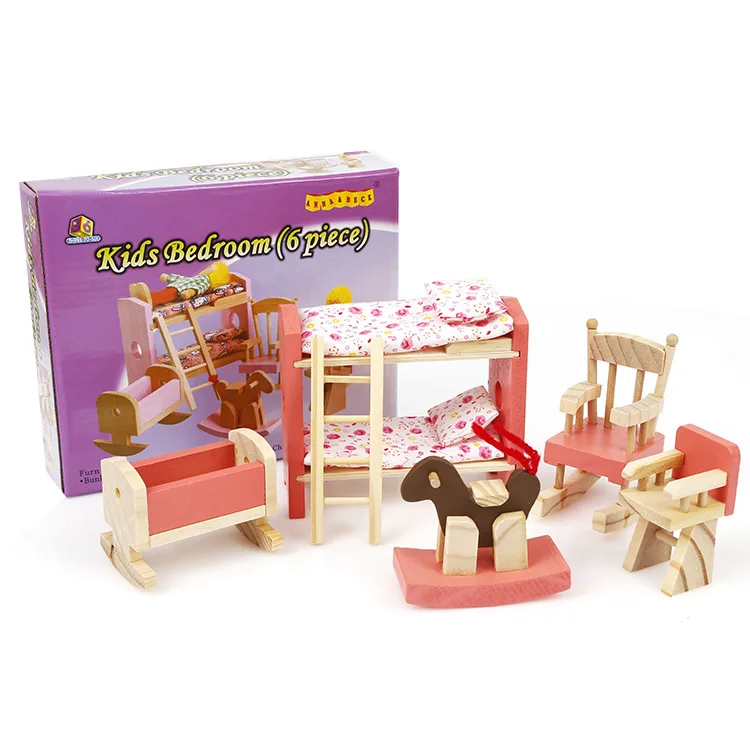 Мини маленькая мебель игровой дом обучающая игрушка DIY персонаж смешанный