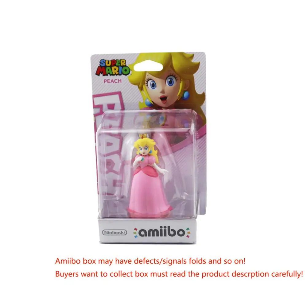 Фигурка Amiibo из серии Super Mario Luigi Peach Yoshi Bowser Donkey Kong для wii U
