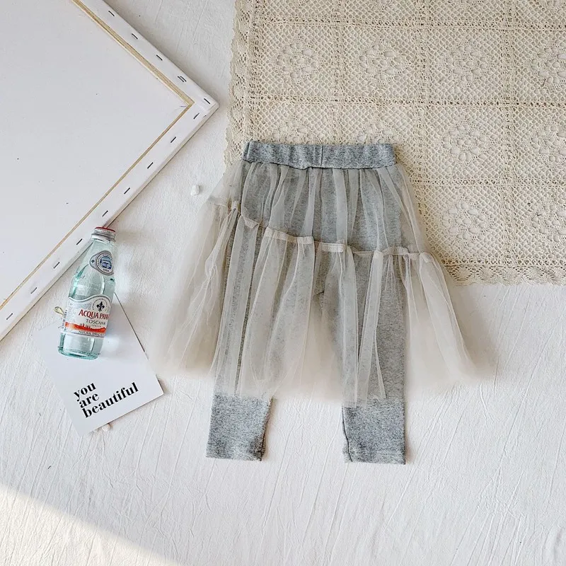 2019 г. осенние детские штаны для маленьких девочек брюки в сеточку одежда детей