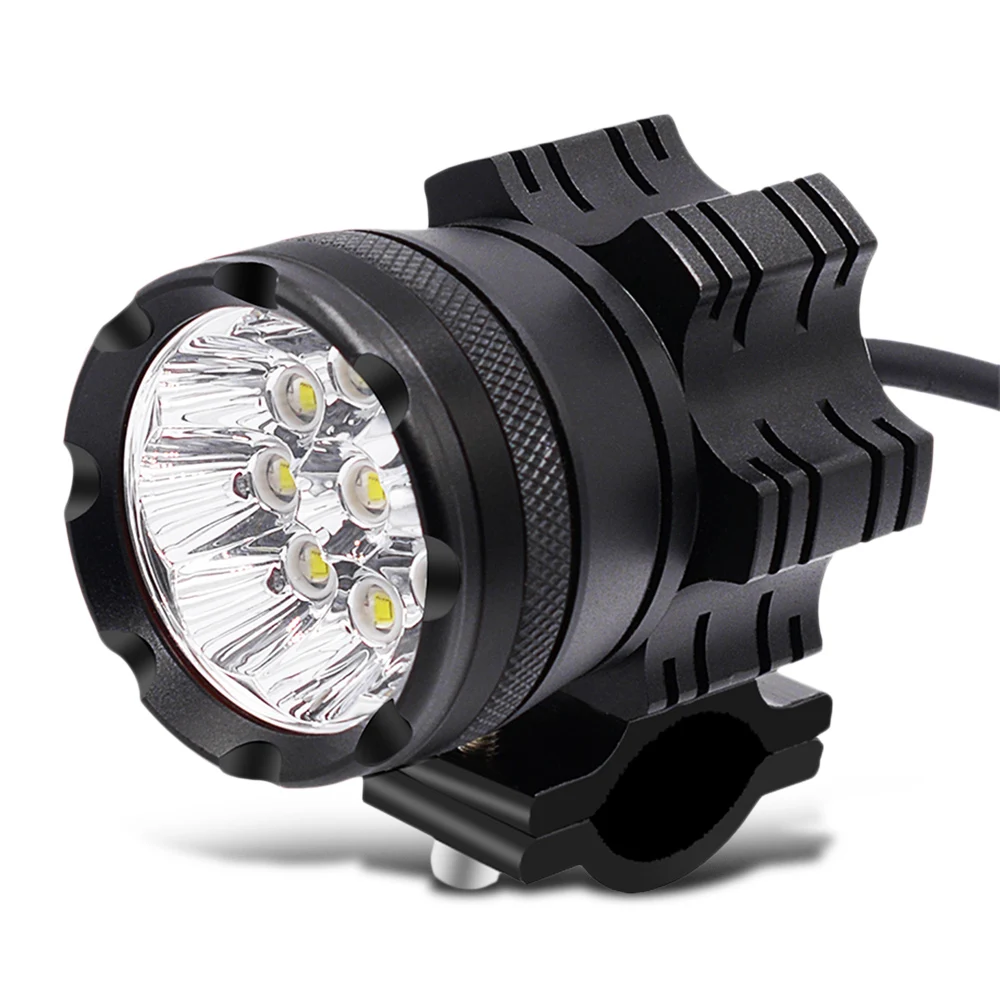 

Motorcycle LED Headlight With 9 high quality LED beads 45W 5500lm Lumen IP67 Waterproof Motorcycle Headlight Bulbs Front Light