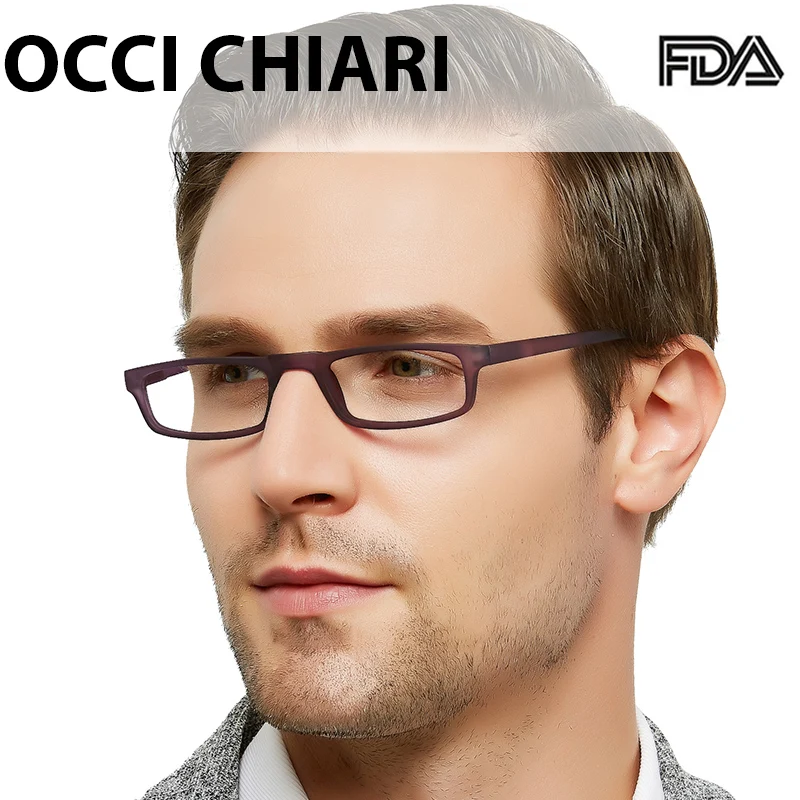 Оправа для очков OCCI CHIARI Мужская оптическая оправа TR90 очки коррекции близорукости