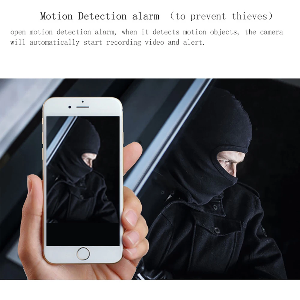 1080P HD домашняя камера видеонаблюдения беспроводная умная WiFi ночного видения