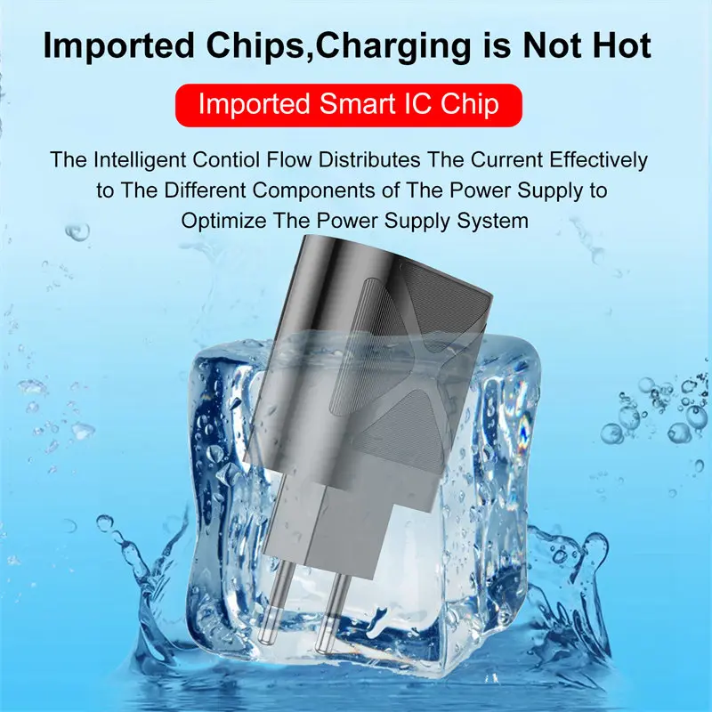 UKGO PD 48W 3 Ports EU US UK Plug Fast Charger Adapter For iPhone 12 11 Samsung Xiaomi Huawei QC 3.0 Mobile Phone Quick Charger