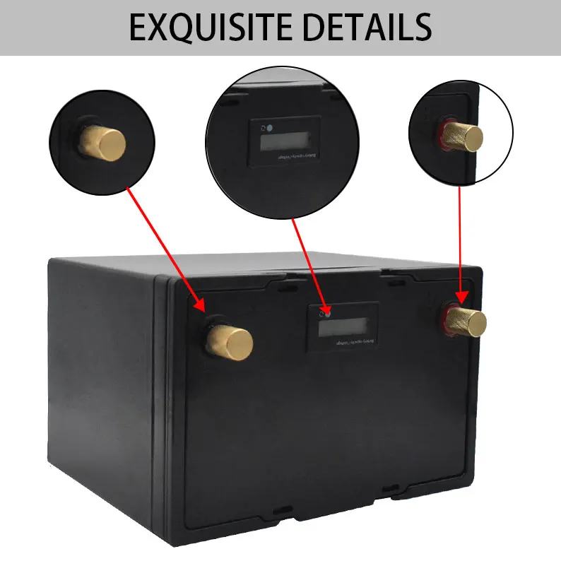 

2021 12v 120ah capacity lifepo4 12.8V battery solar battery pack RV rechargeable lithium iron and bms
