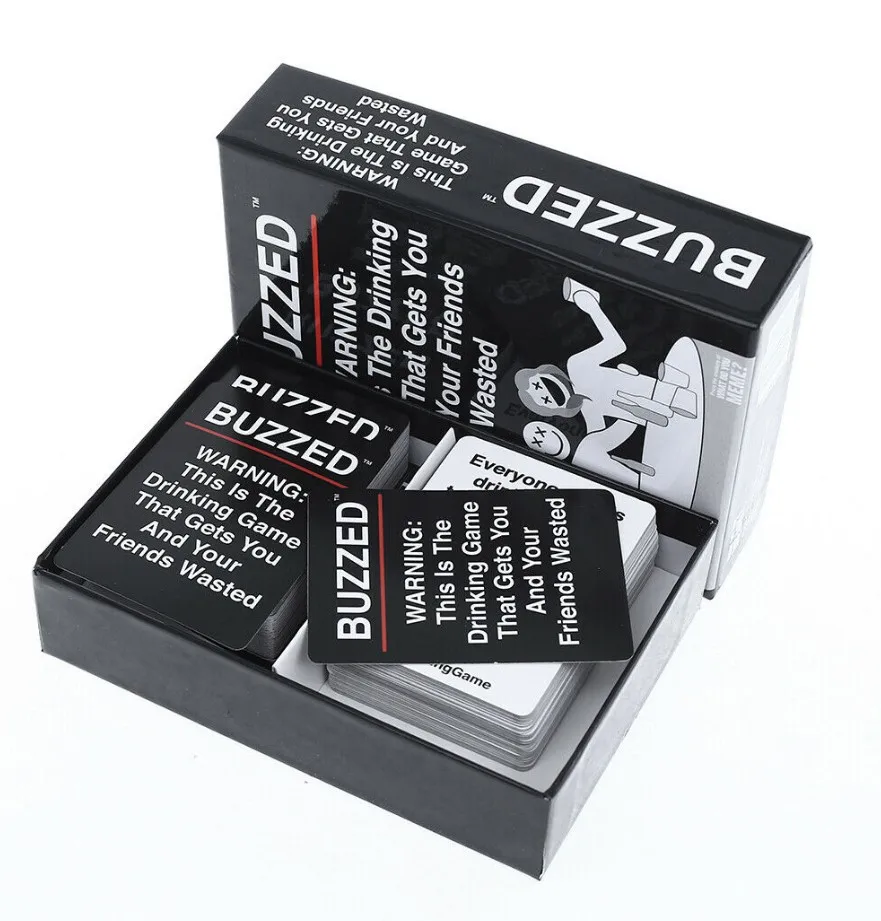 Buzzed настольная игра питьевая Веселая Игра вечерние которая поможет вам вашим