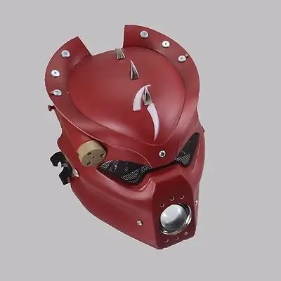 Красный светодиод Rage свинья голова фары круизер Чоппер стритфигтер улица голый