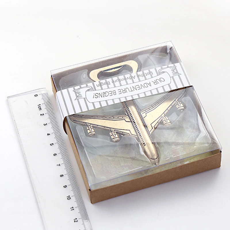 BAYCHEER в форме самолета банка открывалка для бутылок сплав плоский портативный